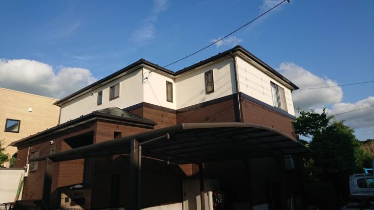   千葉県印西市Iさま　外壁塗装・屋根塗装・ソーラー脱着
