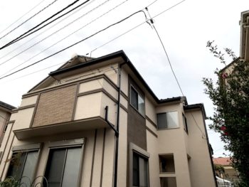 【火災保険適用】鎌ヶ谷市東中沢　Kさま　外壁塗装　屋根カバー工法