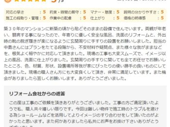 佐倉市ユーカリが丘で外壁塗装をされたＨ様の声