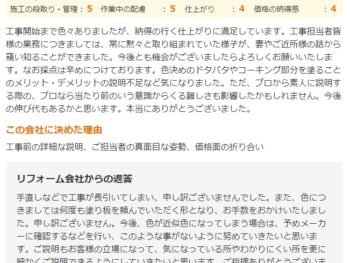 佐倉市上座で外壁塗装をされたＯ様の声